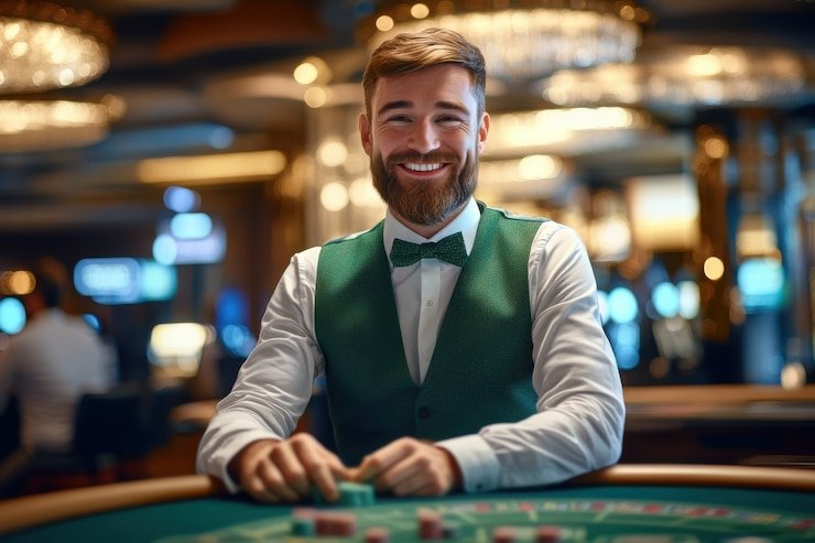 Live dealer blackjack table on gtcbet mobile app